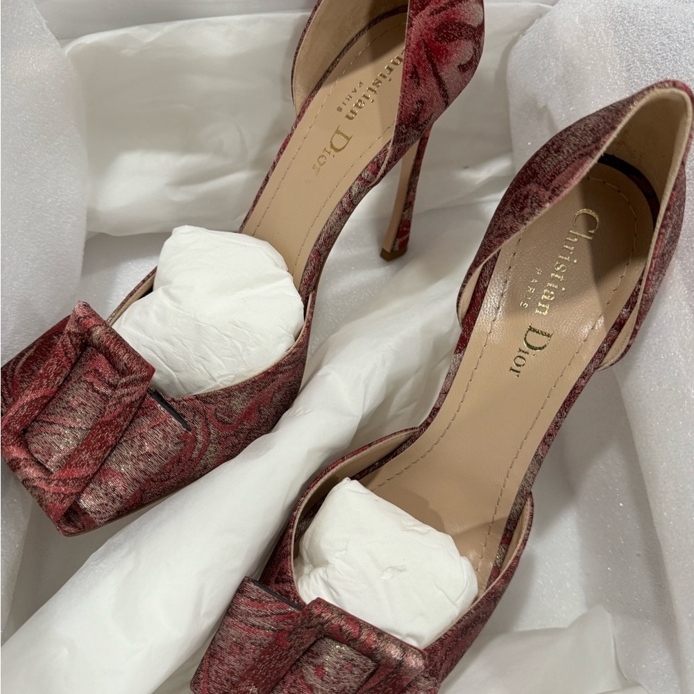 Authentic Christian Dior Idylle Pumps 39.5 - Picture 2 of 12